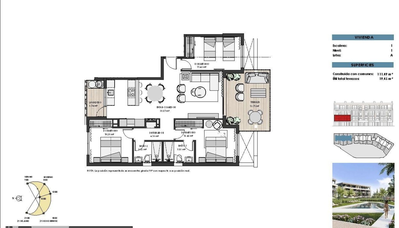 Nueva construcción  - Piso - Torre Pacheco - Santa Rosalia Lake And Life Resort