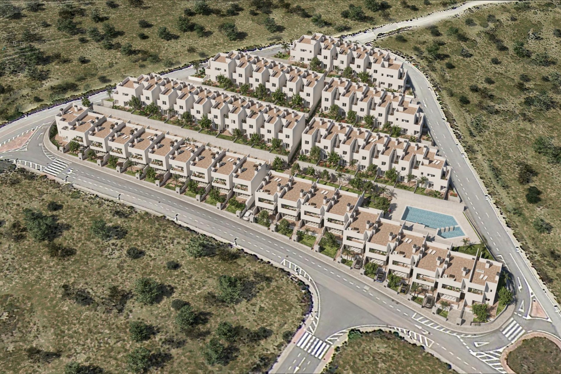 Nueva construcción  - Town House - Monforte del Cid - Alenda Golf