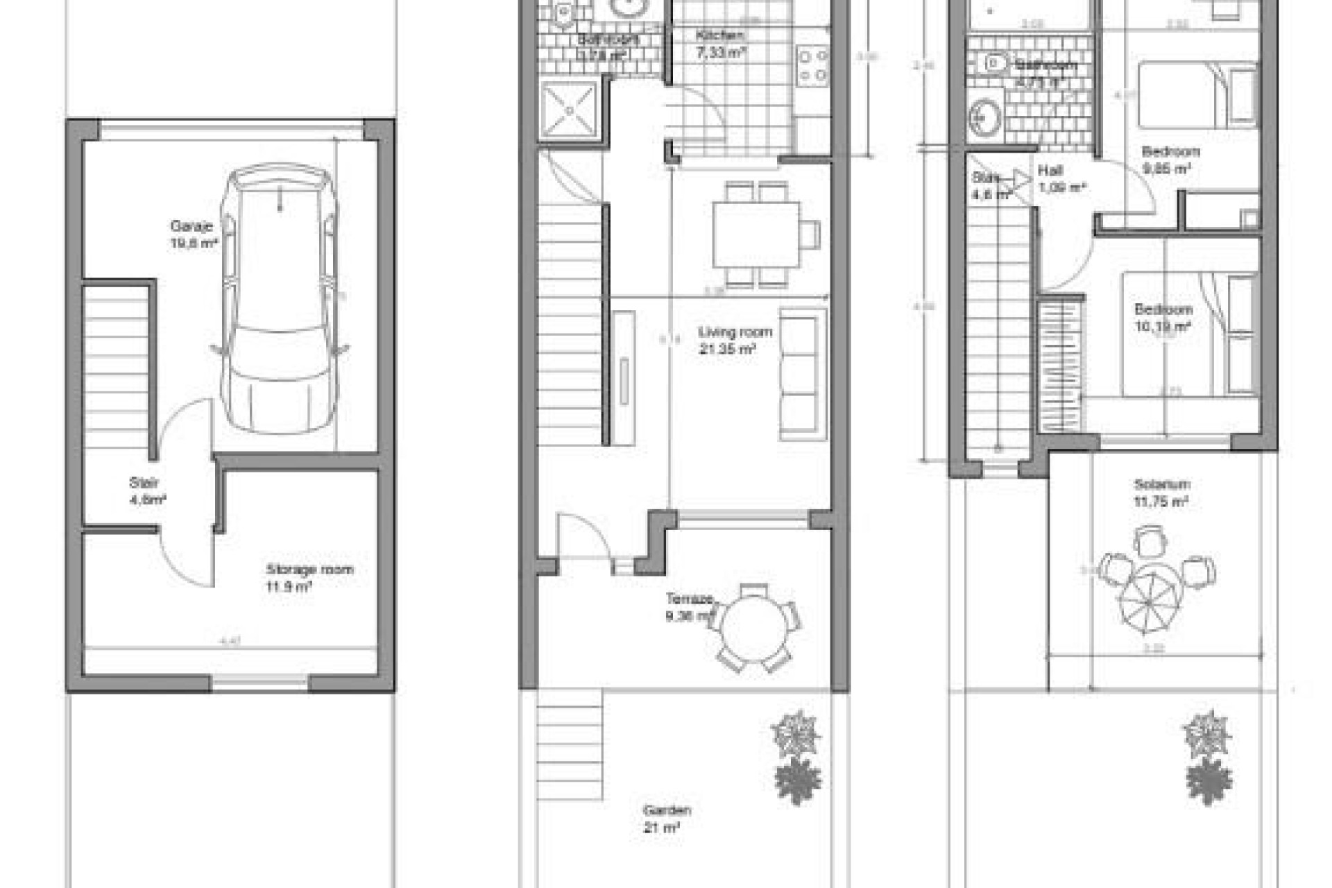 Nueva construcción  - Town House - Mutxamel - Valle del sol