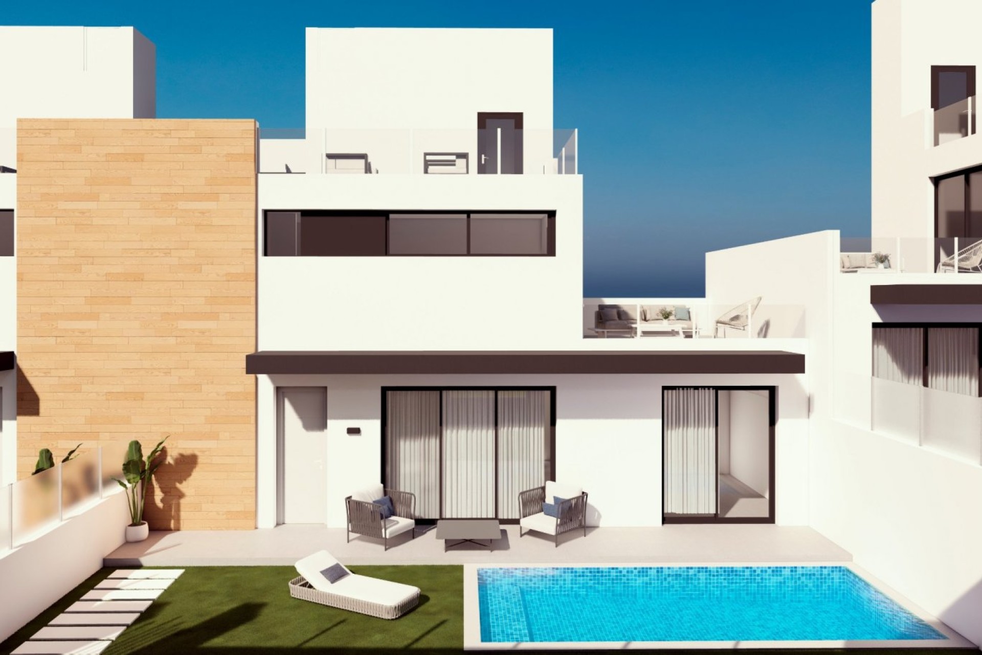 Nueva construcción  - Town House - Orihuela costa - Las Filipinas