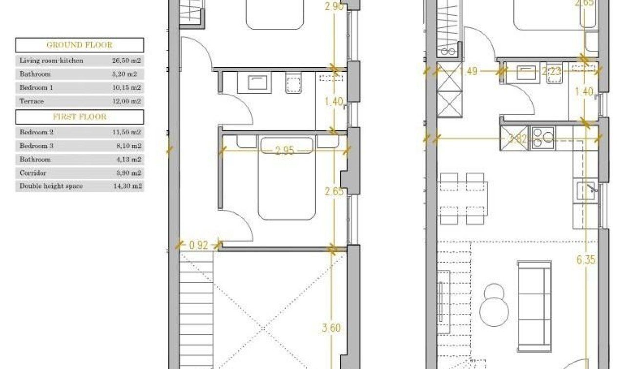 Nueva construcción  - Town House - Orihuela costa - PAU 26