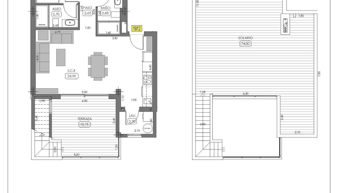 Nybygg - Bungalow - Algorfa - La finca golf