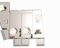 Nybygg - Bungalow - Hondon de las Nieves - La Canalosa