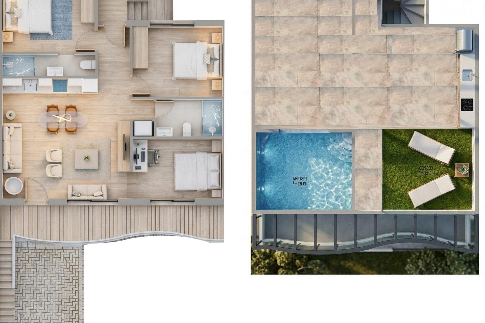 Nybygg - Bungalow - Pilar de La Horadada - parques de Andromeda