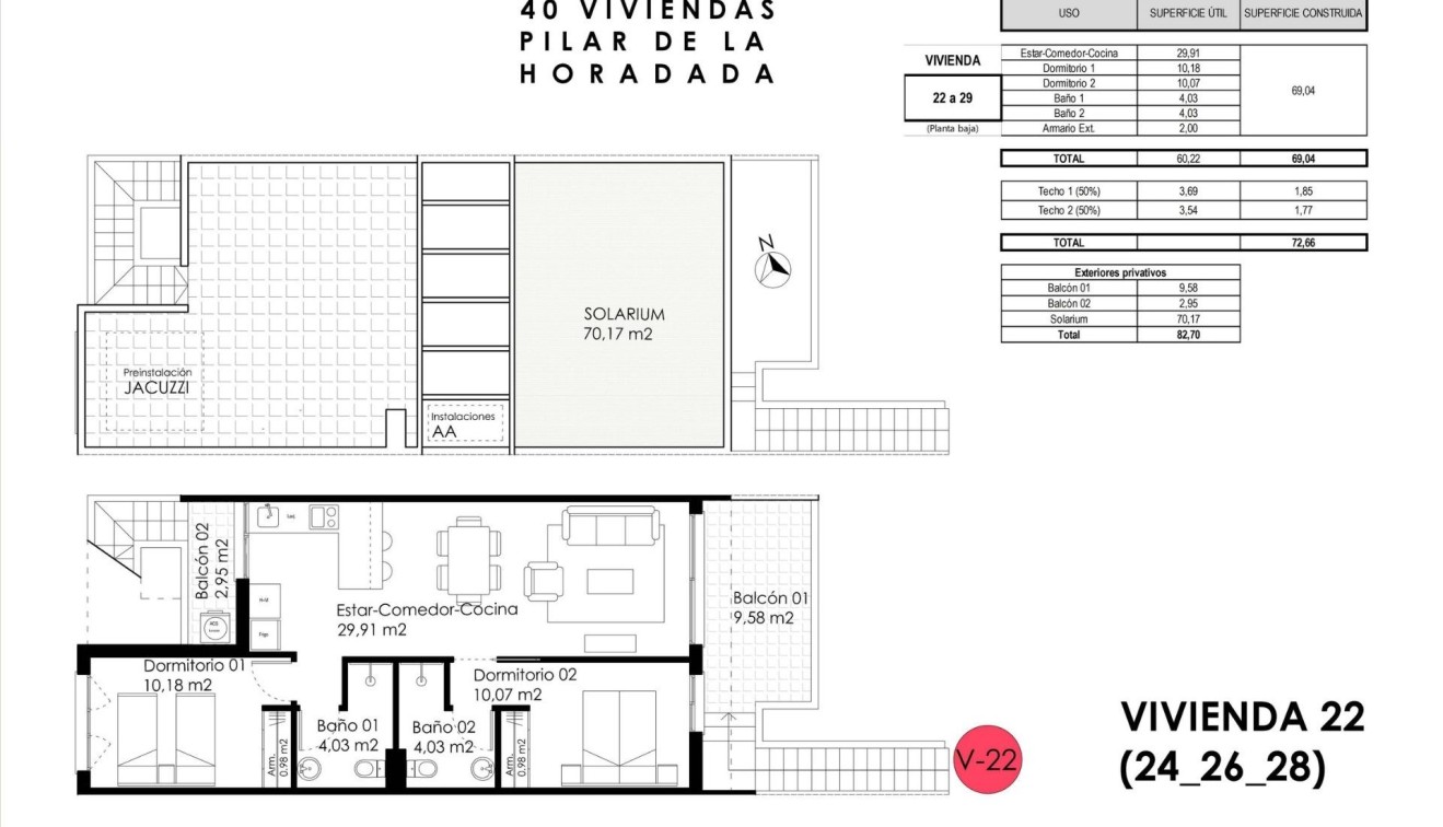 Nybygg - Bungalow - Pilar de La Horadada - pueblo