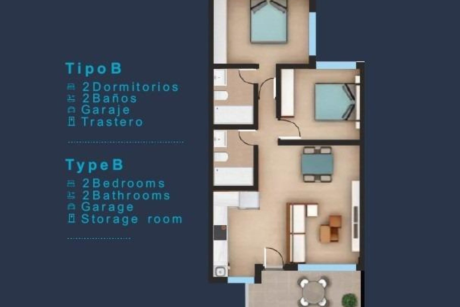 Nybygg - Bungalow - San Pedro del Pinatar - Los Pinos