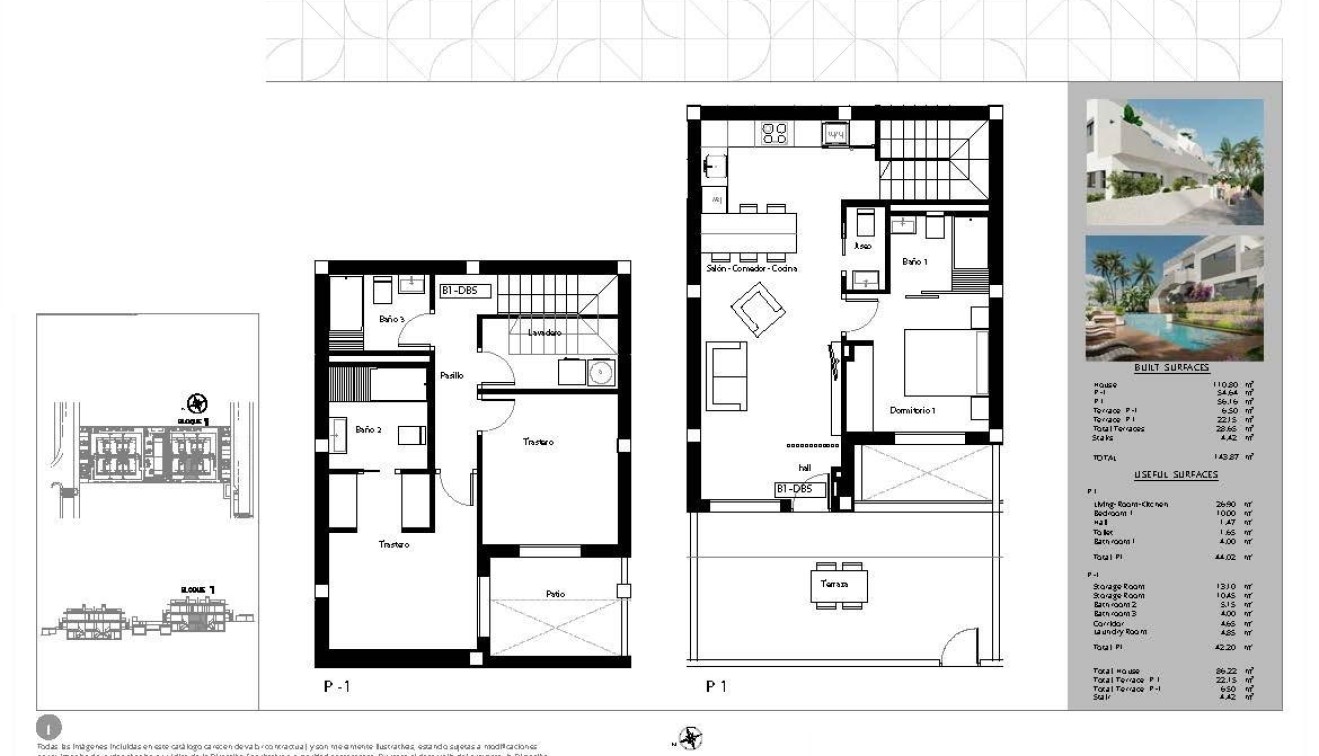 Nybygg - Bungalow - Torrevieja - Lago Jardín II