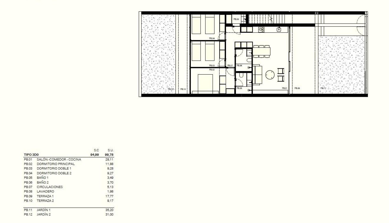 Nybygg - Bungalow - Torrevieja - Los Balcones