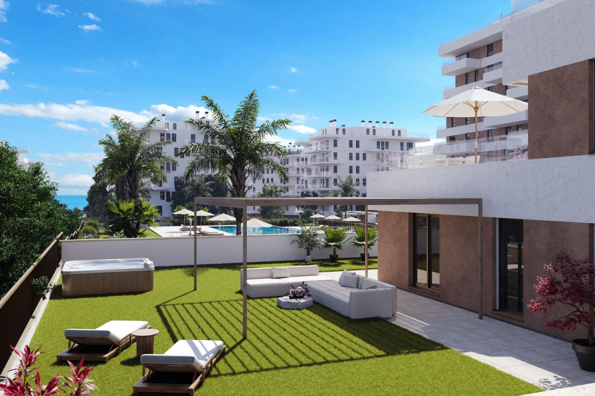 Nybygg - Ground floor apartment - Villajoyosa - Playa del Torres
