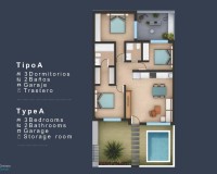 Nybygg - Ground Floor Bungalow - San Pedro del Pinatar - Los Pinos