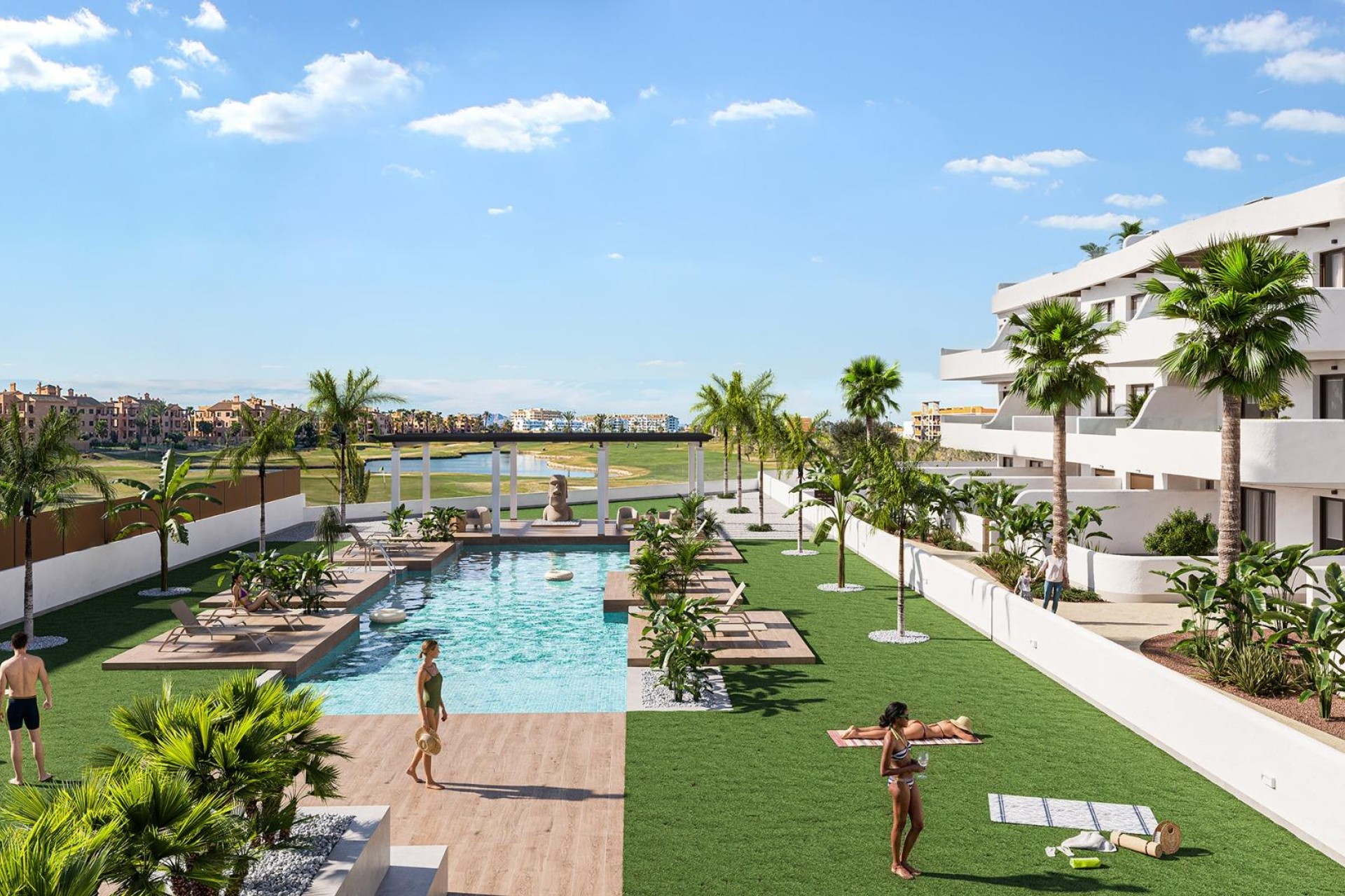 Nybygg - Leilighet - Los Alcázares - La Serena Golf