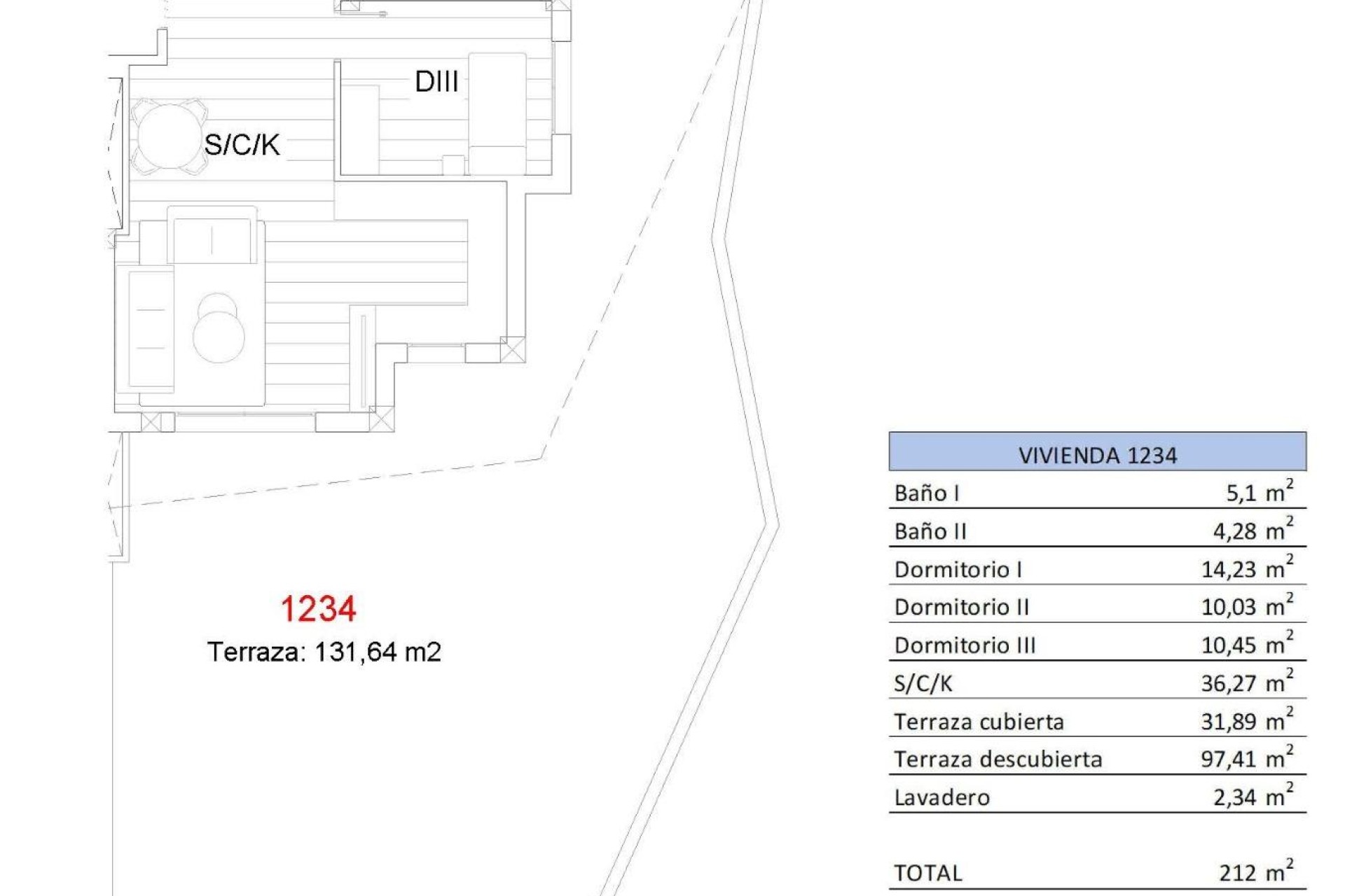 Nybygg - Leilighet - San Miguel - Pueblo