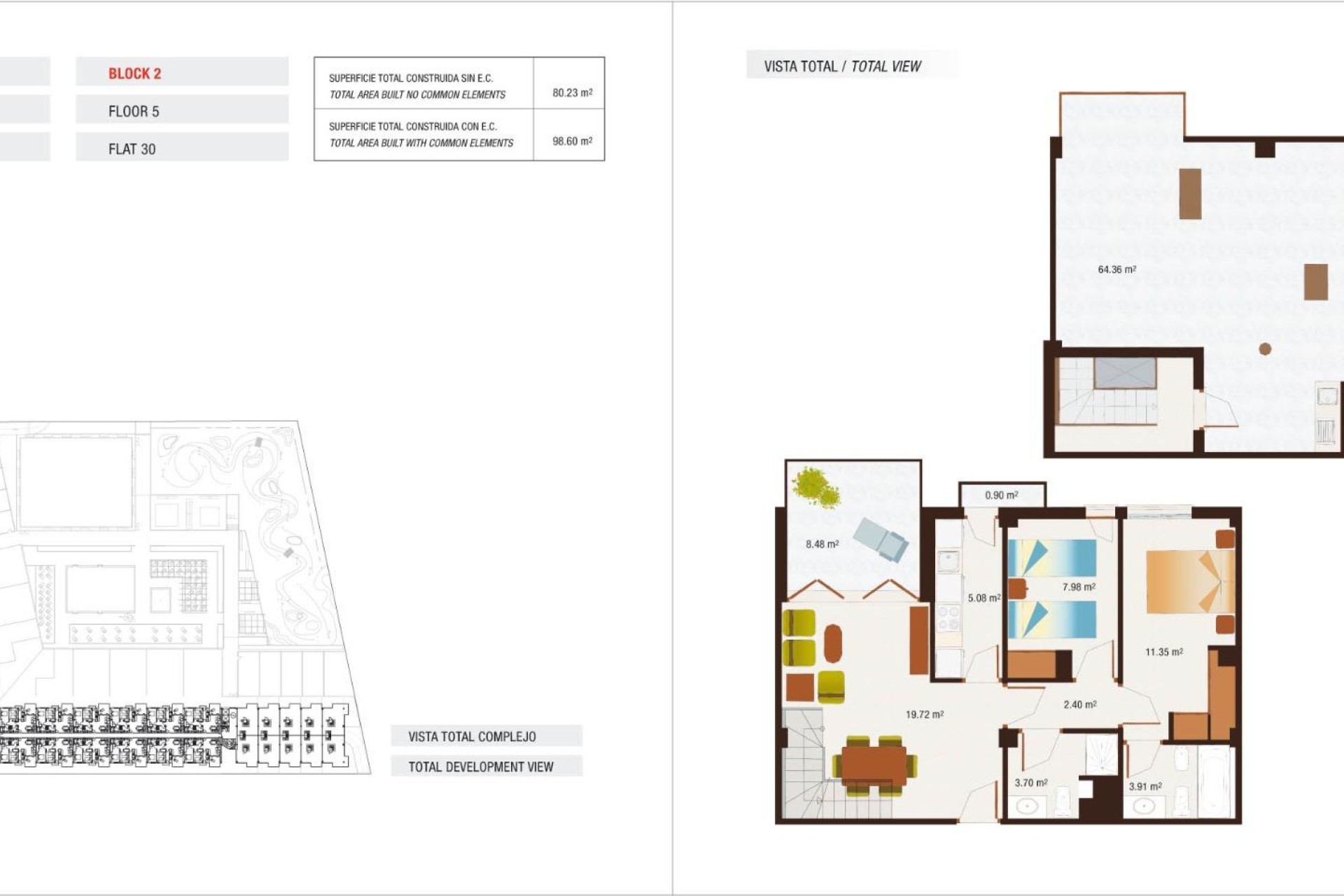Nybygg - Toppleilighet - Archena - Villanueva del Rio Segura