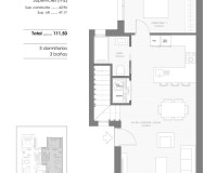 Nybygg - Toppleilighet - Benejuzar - pueblo