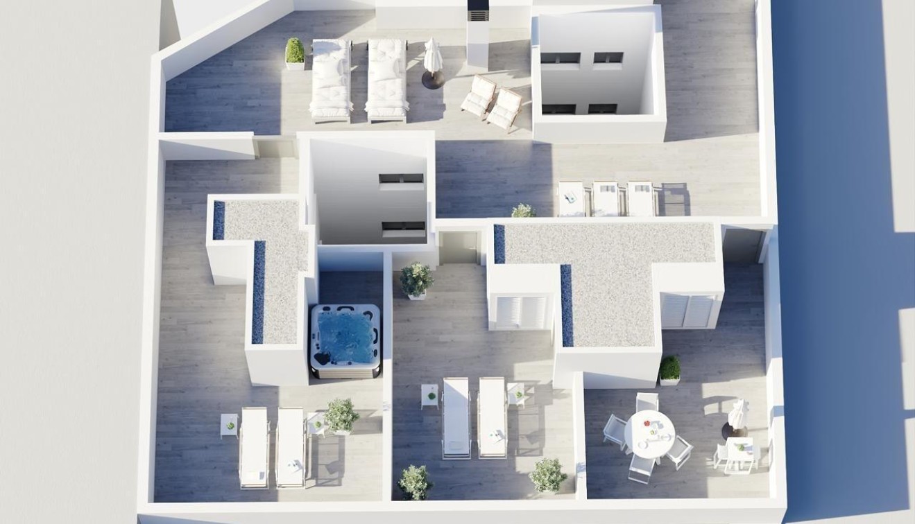 Nybygg - Toppleilighet - Torrevieja - Centro