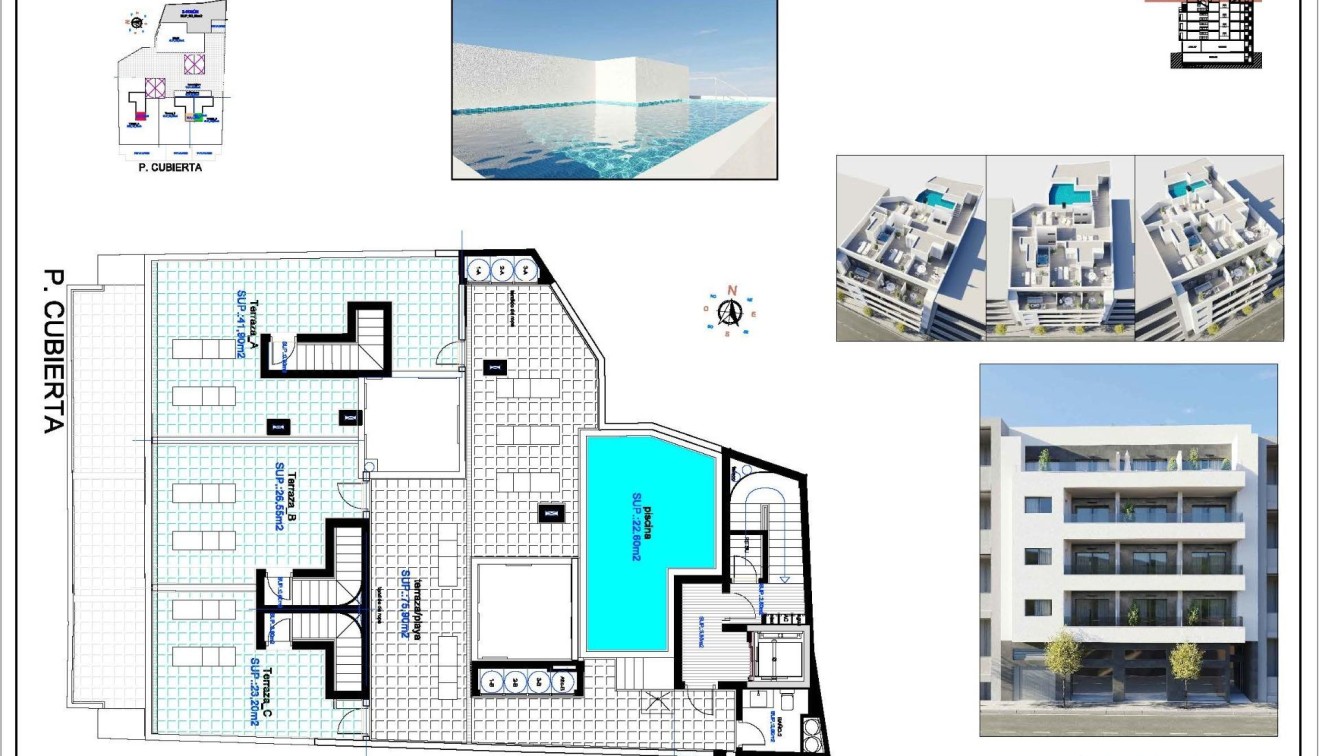 Nybygg - Toppleilighet - Torrevieja - Centro