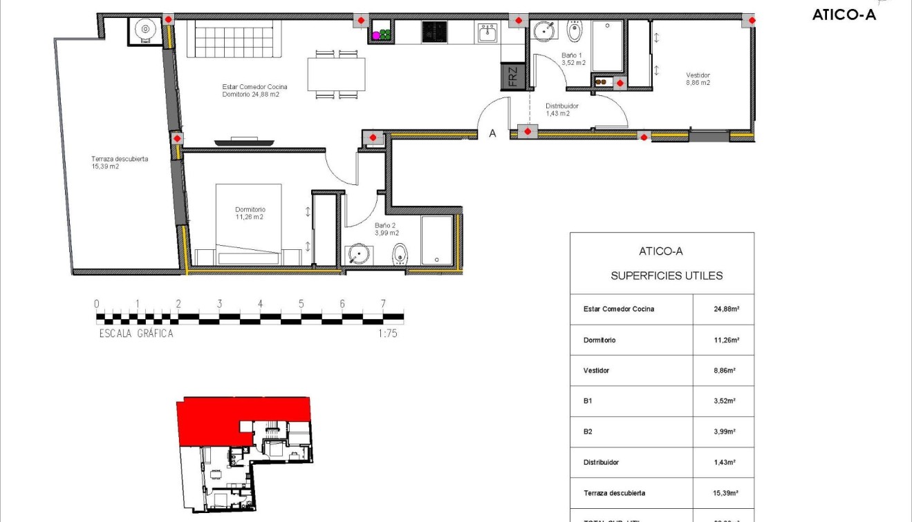 Nybygg - Toppleilighet - Torrevieja - Centro