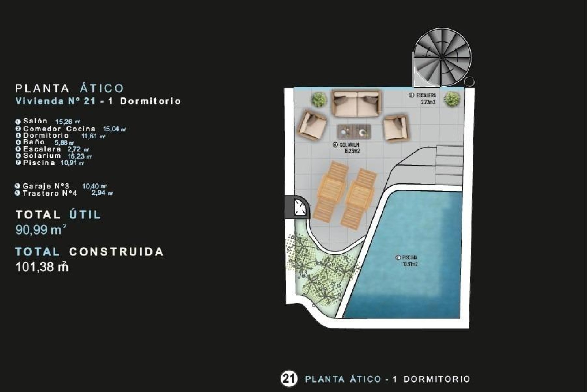 Nybygg - Toppleilighet - Torrevieja - Centro