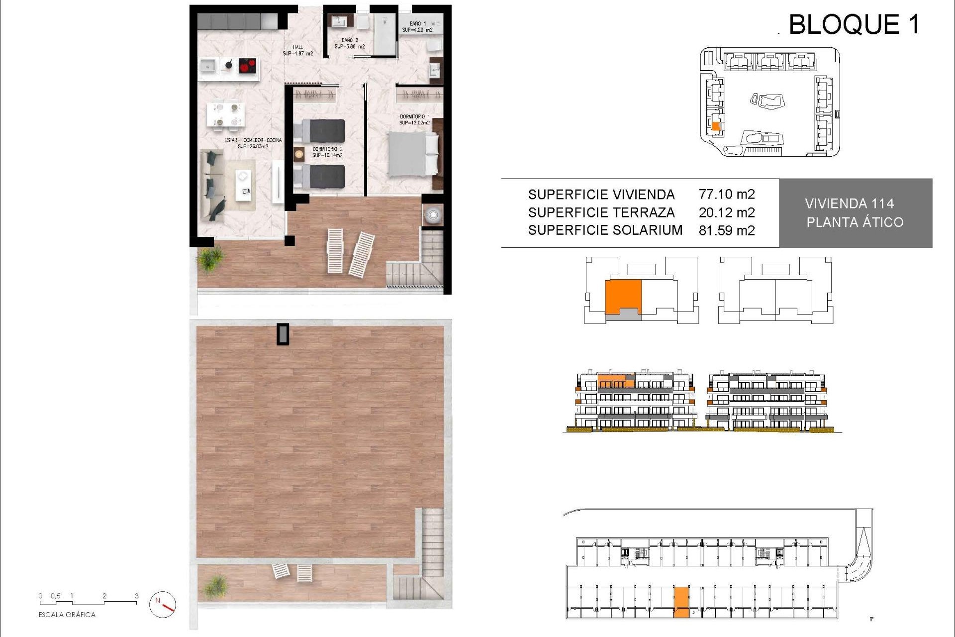 Nybygg - Toppleilighet - Torrevieja - La Siesta