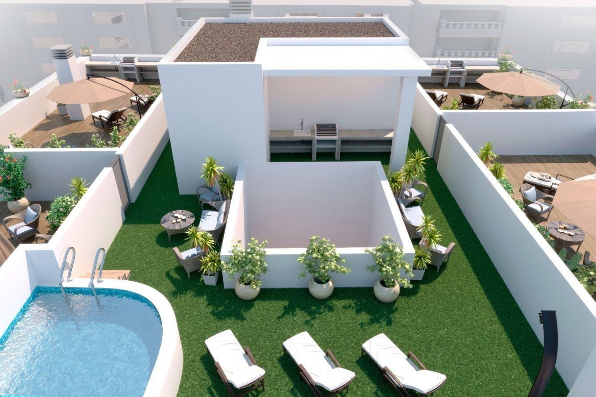 Nybygg - Toppleilighet - Torrevieja - Parque de las Naciones