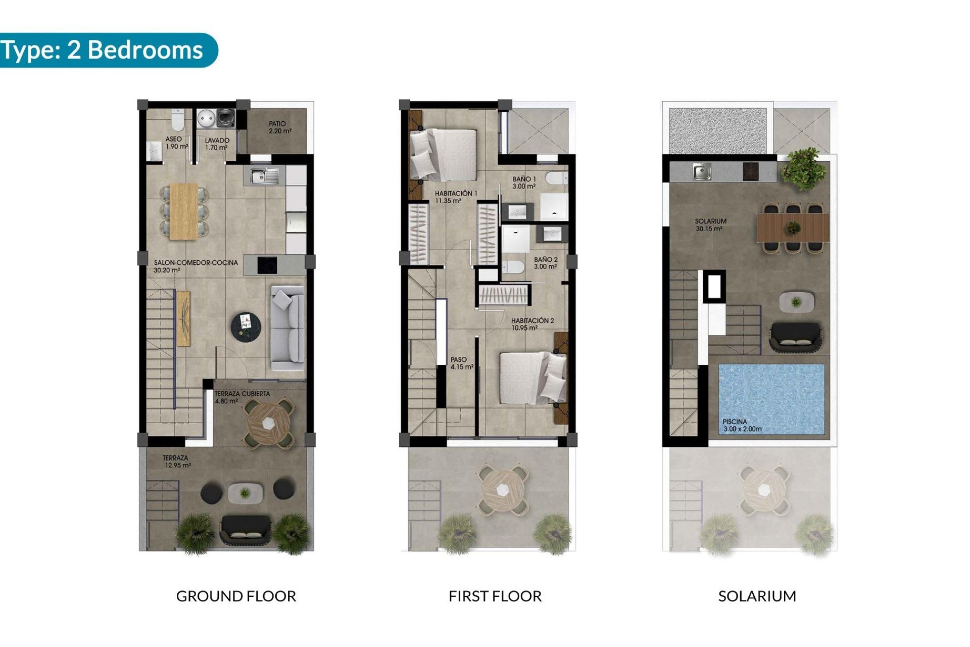 Nybygg - Town House - Dolores - Sector 2