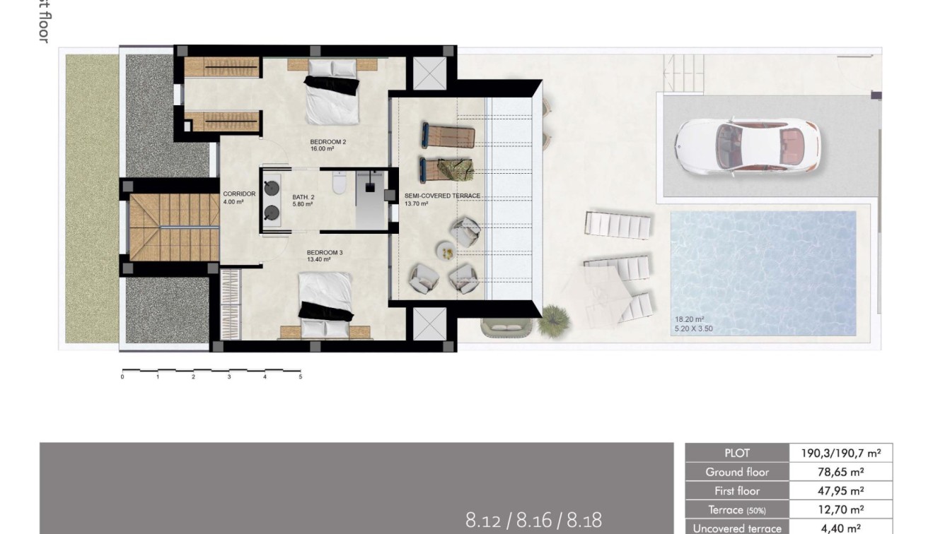 Nybygg - Town House - Dolores - Sector 3