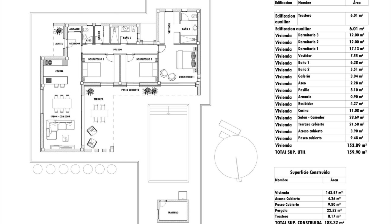 Nybygg - Villa - Aspe - Poligono 19