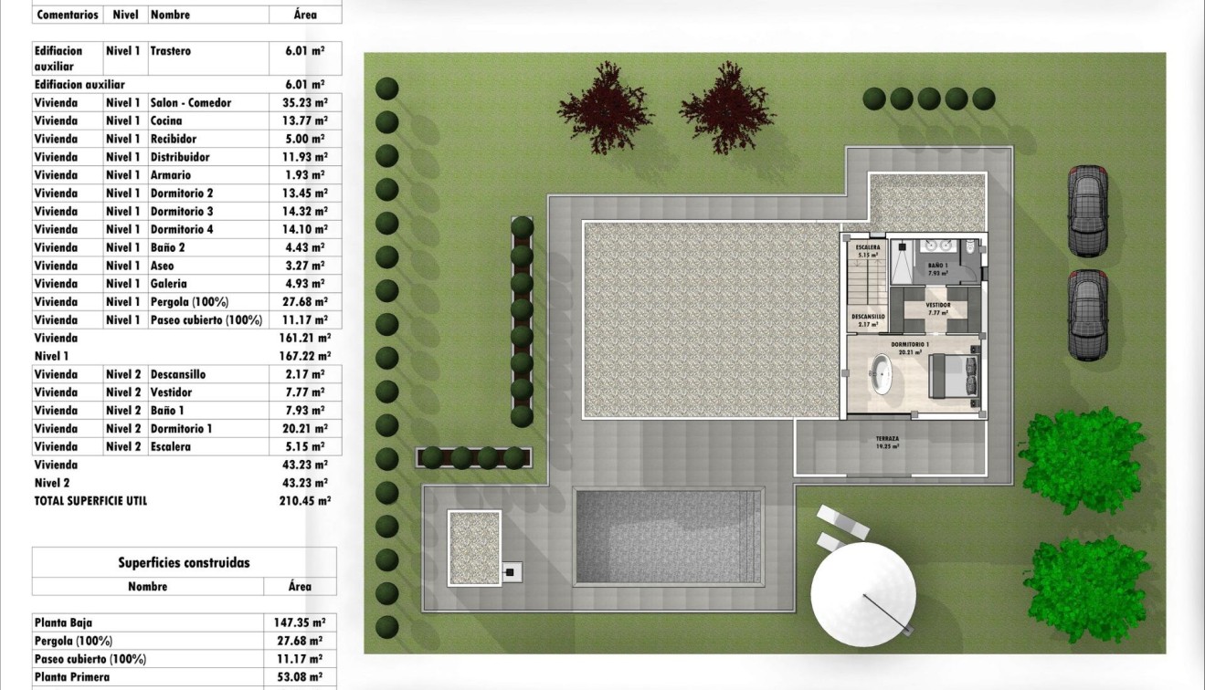 Nybygg - Villa - Aspe - Poligono 19