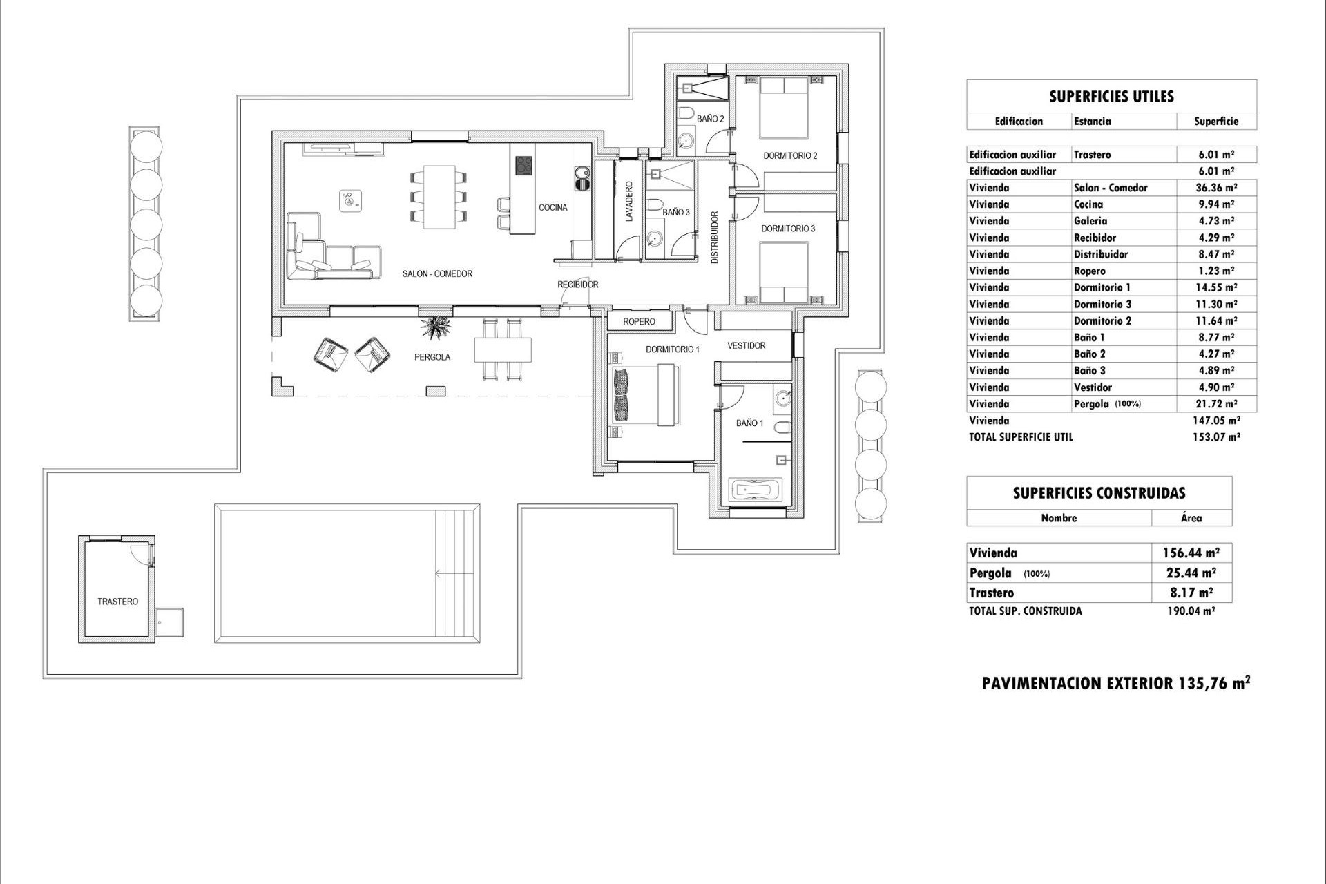 Nybygg - Villa - Aspe - Poligono 19