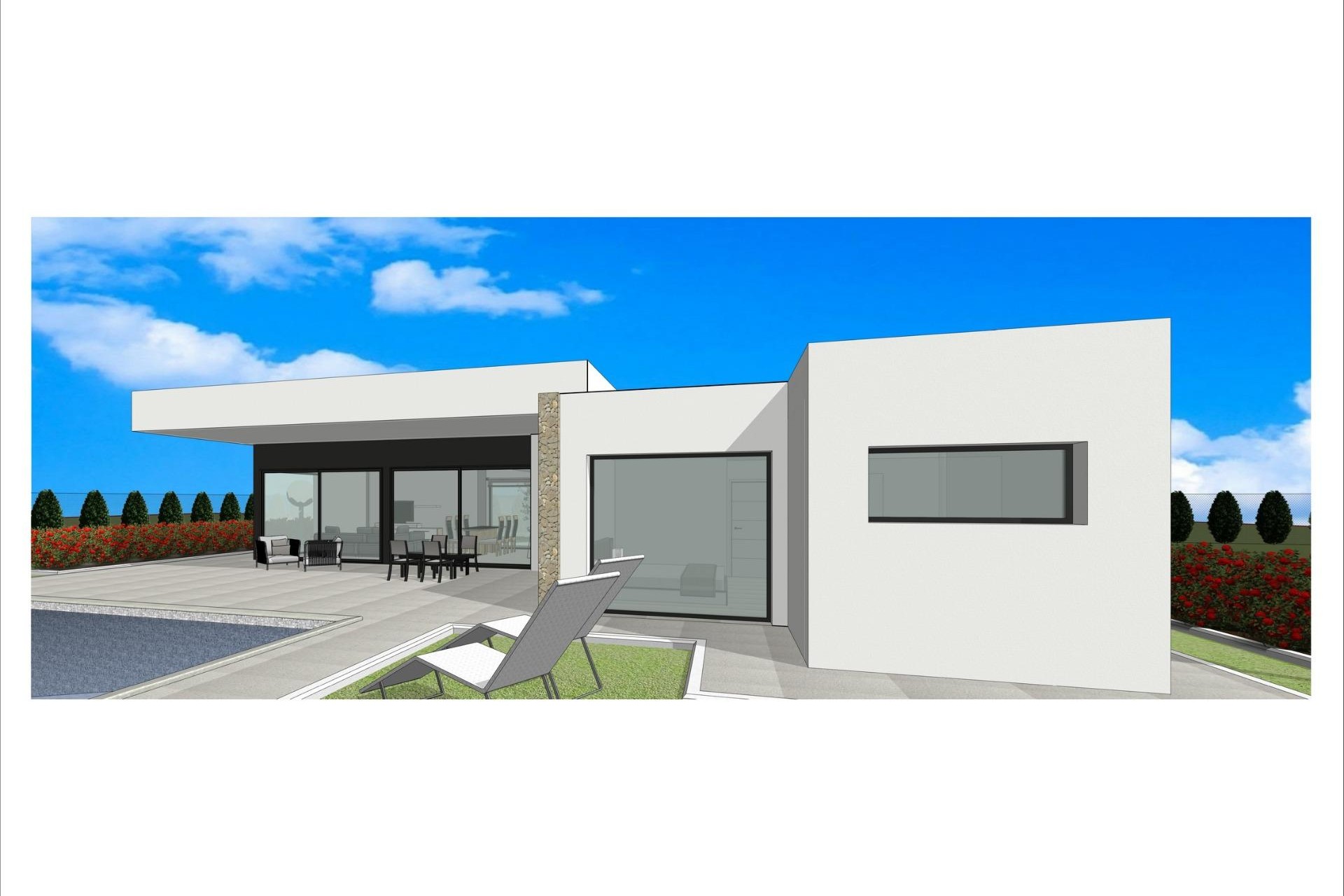 Nybygg - Villa - Aspe - Poligono 19