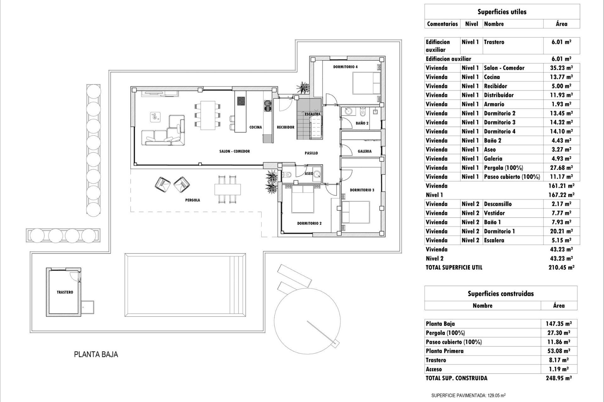 Nybygg - Villa - Aspe - Poligono 19