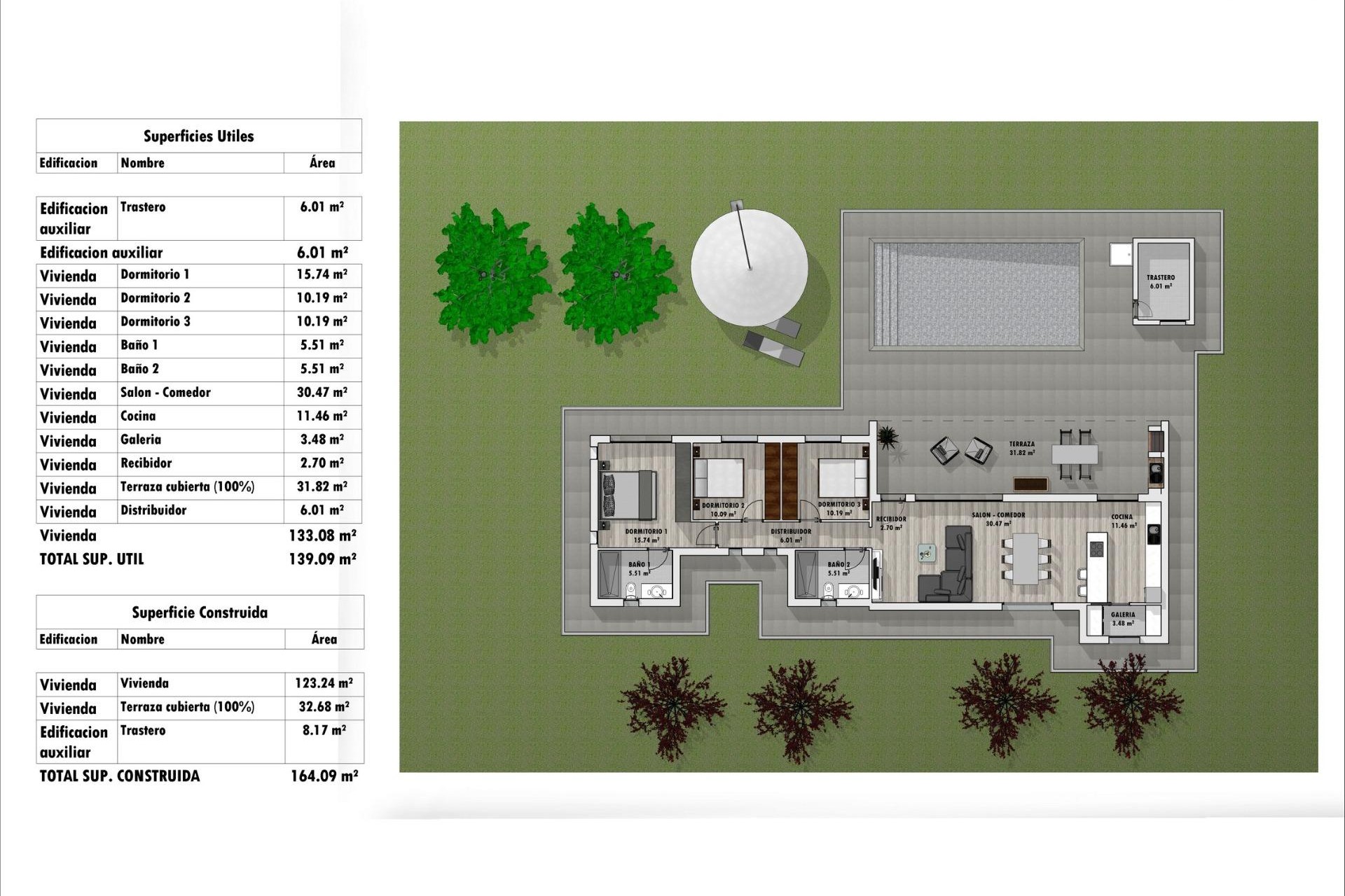 Nybygg - Villa - Aspe - Poligono 19