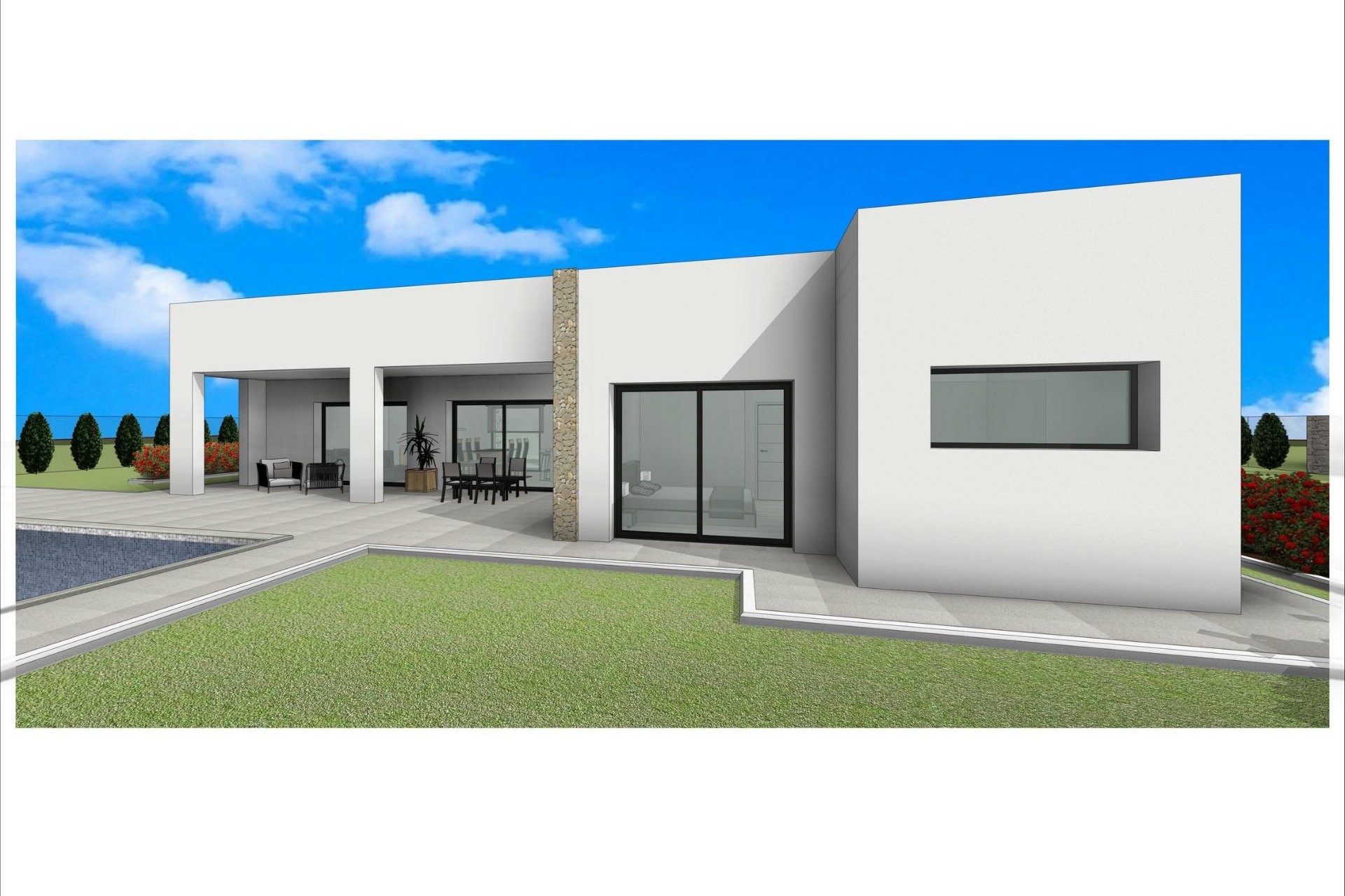 Nybygg - Villa - Aspe - Poligono 19