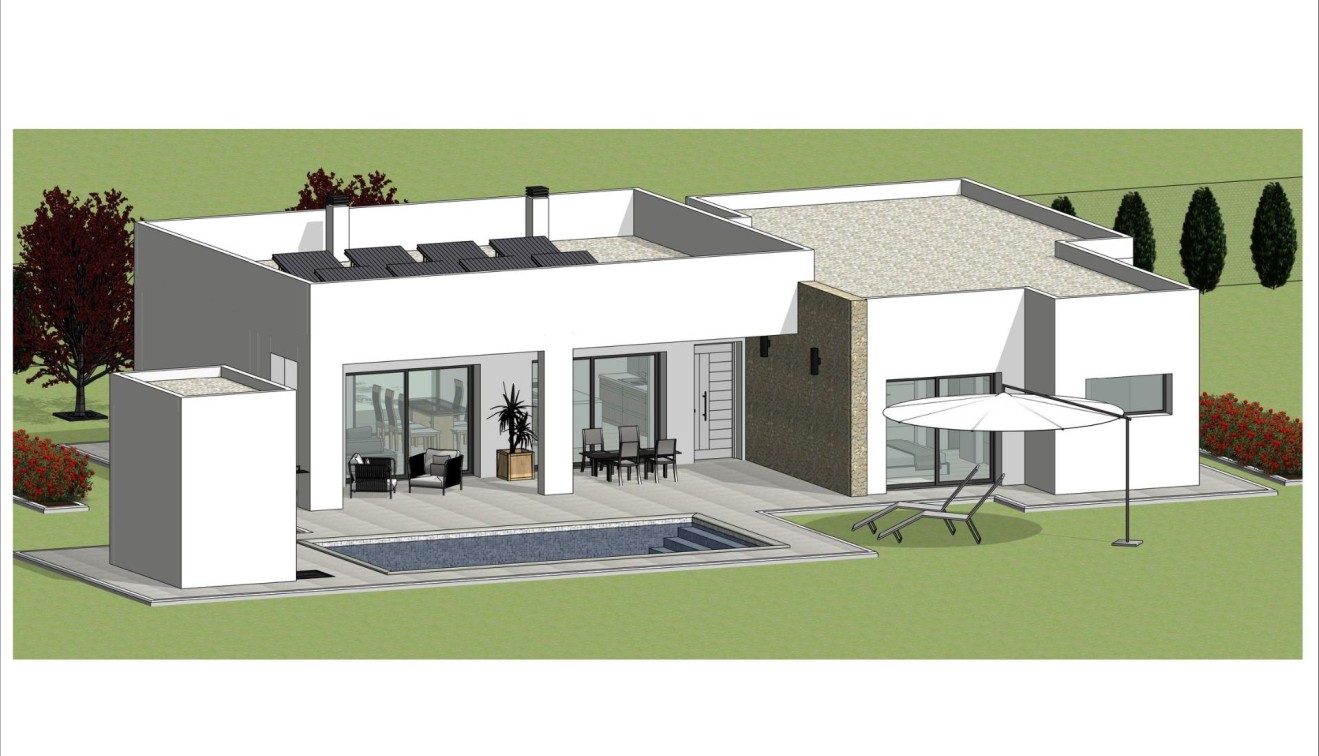 Nybygg - Villa - Aspe - Poligono 19