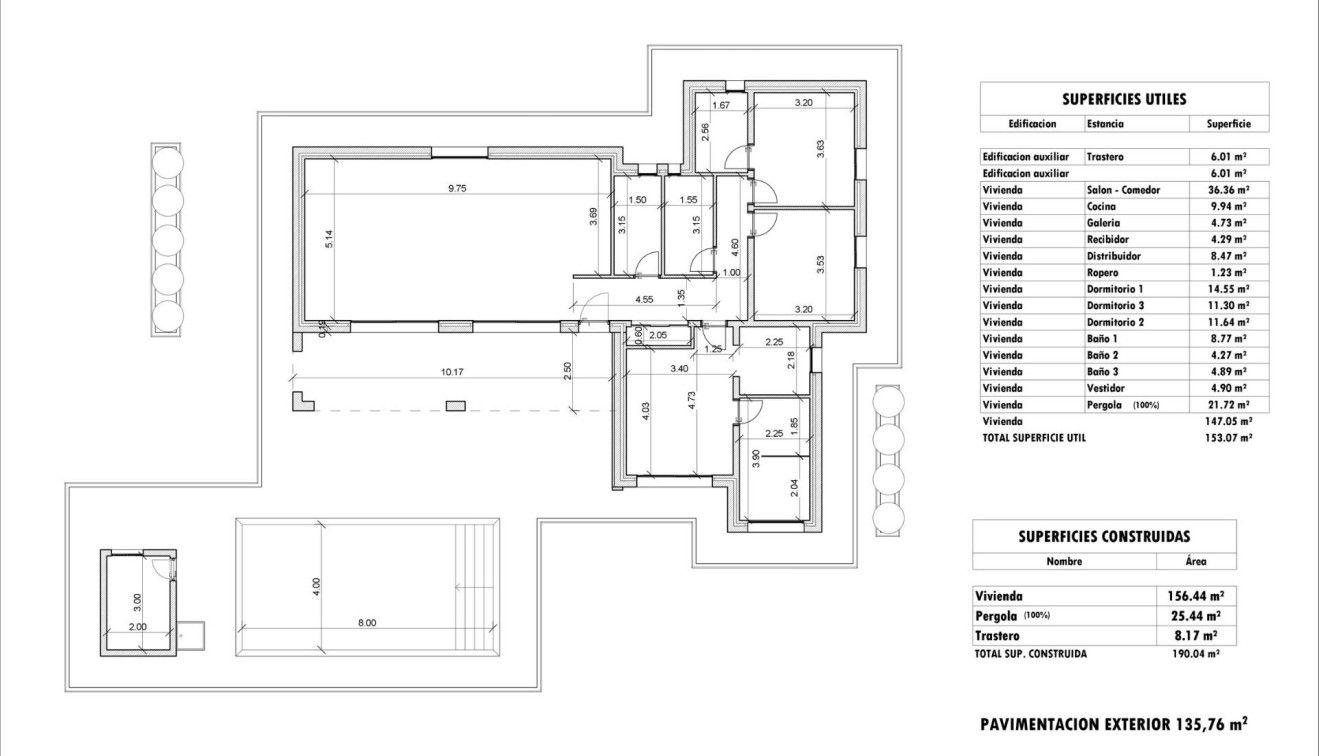 Nybygg - Villa - Aspe - Poligono 19