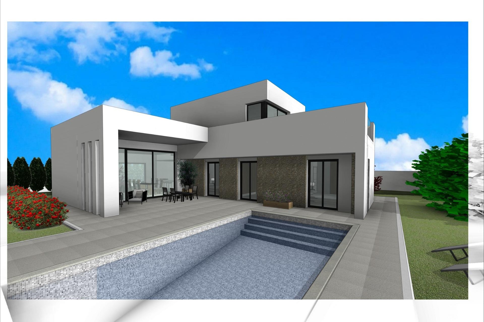 Nybygg - Villa - Aspe - Poligono 19