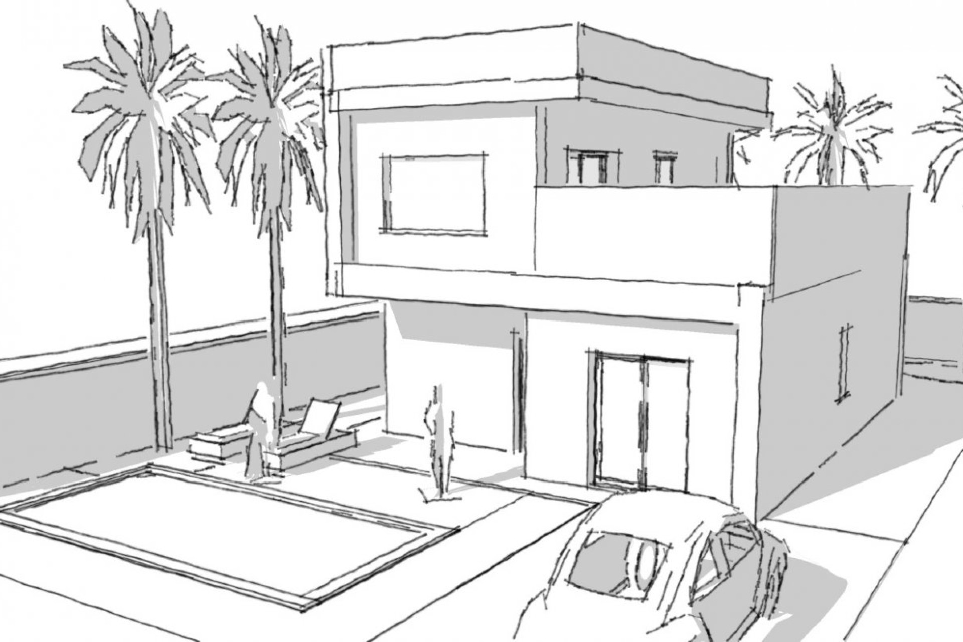 Nybygg - Villa - Ciudad Quesada - Rojales