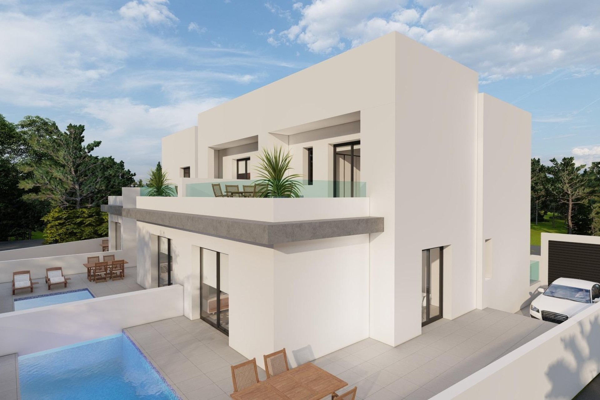 Nybygg - Villa - Daya Nueva - pueblo