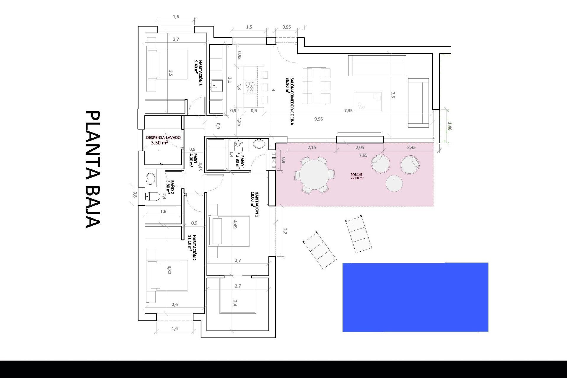 Nybygg - Villa - Monforte del Cid - La Capitana