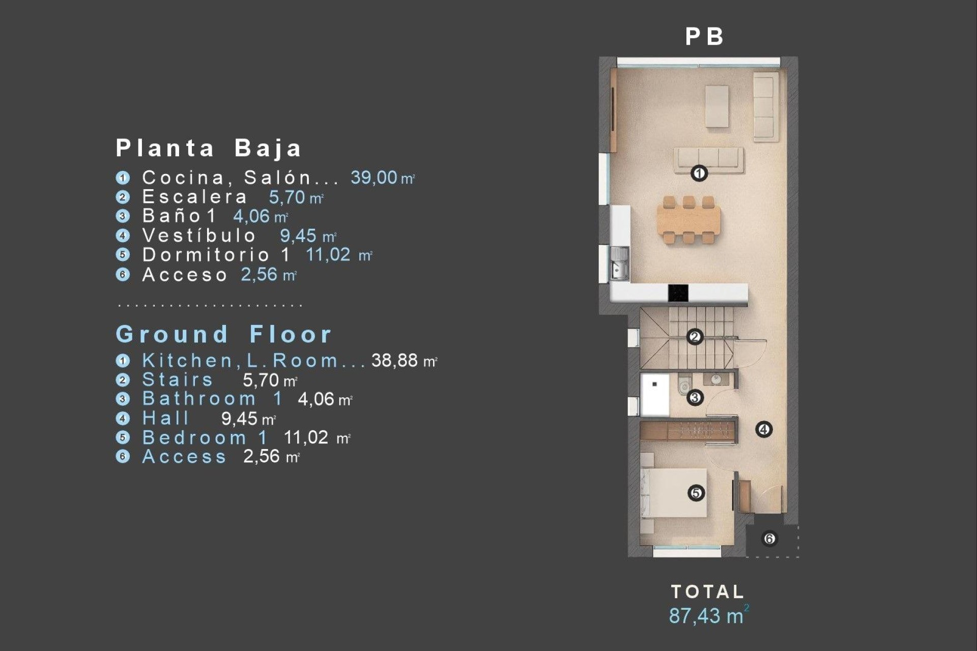 Nybygg - Villa - Orihuela costa - Las Filipinas