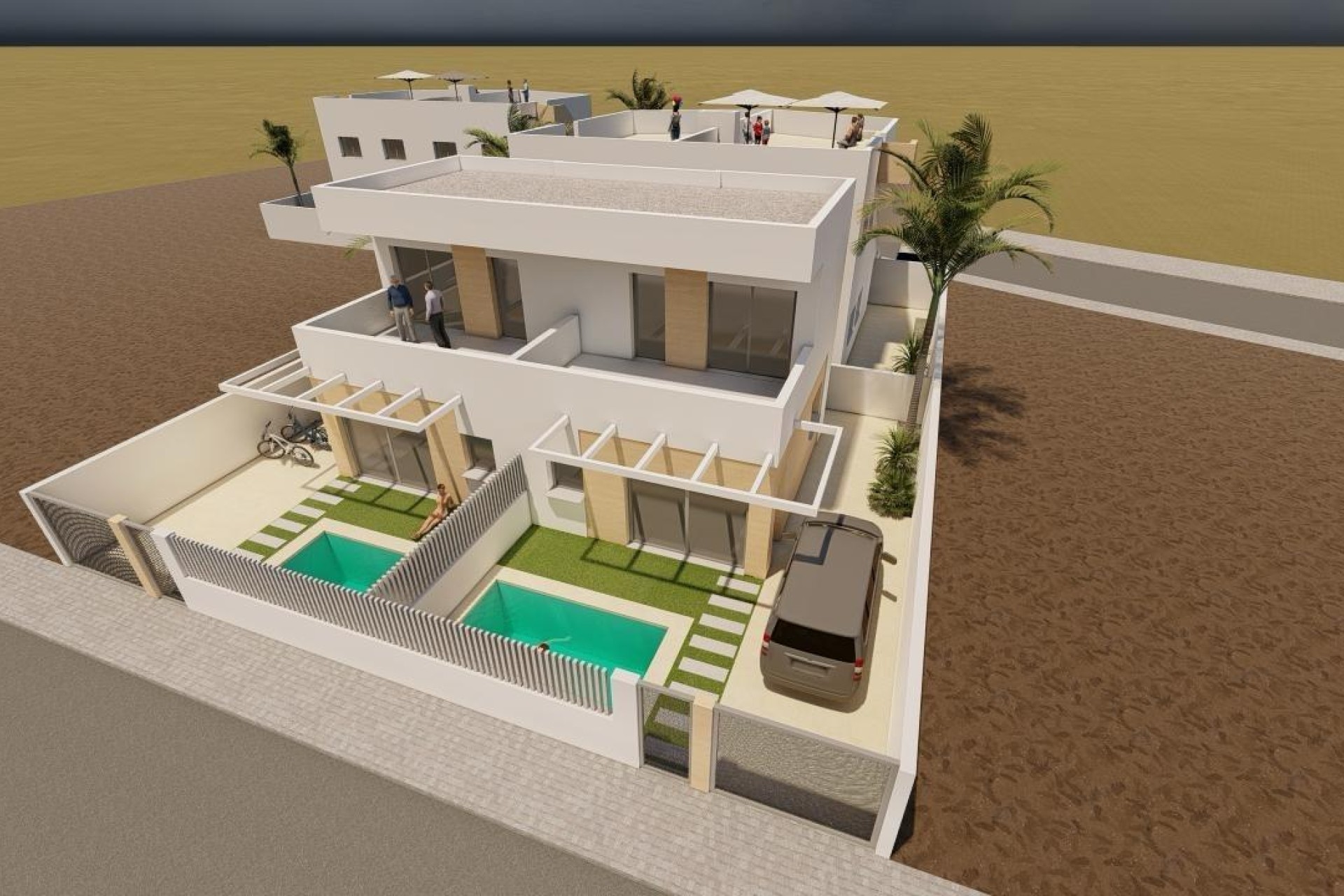 Nybygg - Villa - Puerto de mazarron - Mar De Plata