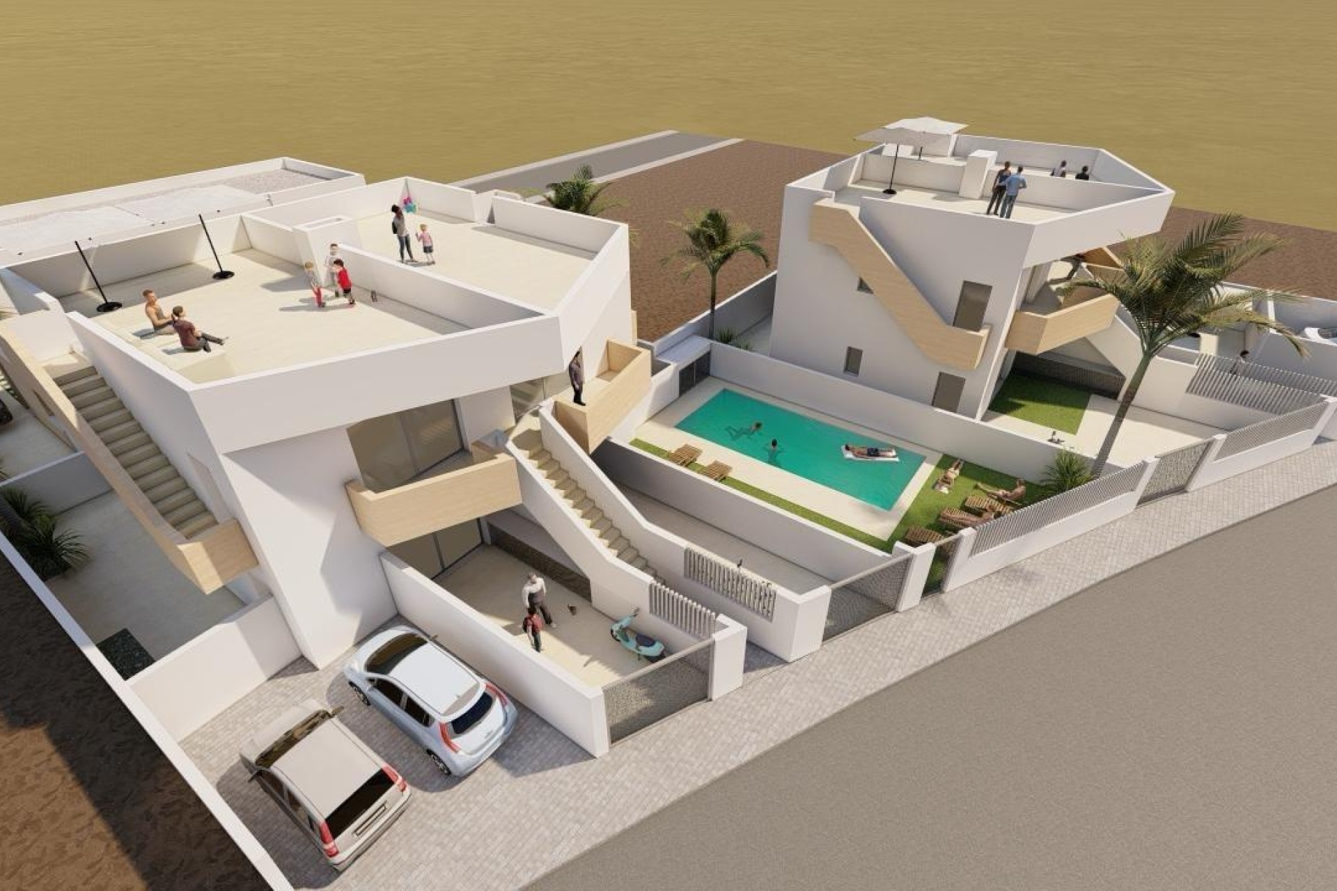 Nybygg - Villa - Puerto de mazarron - Mar De Plata
