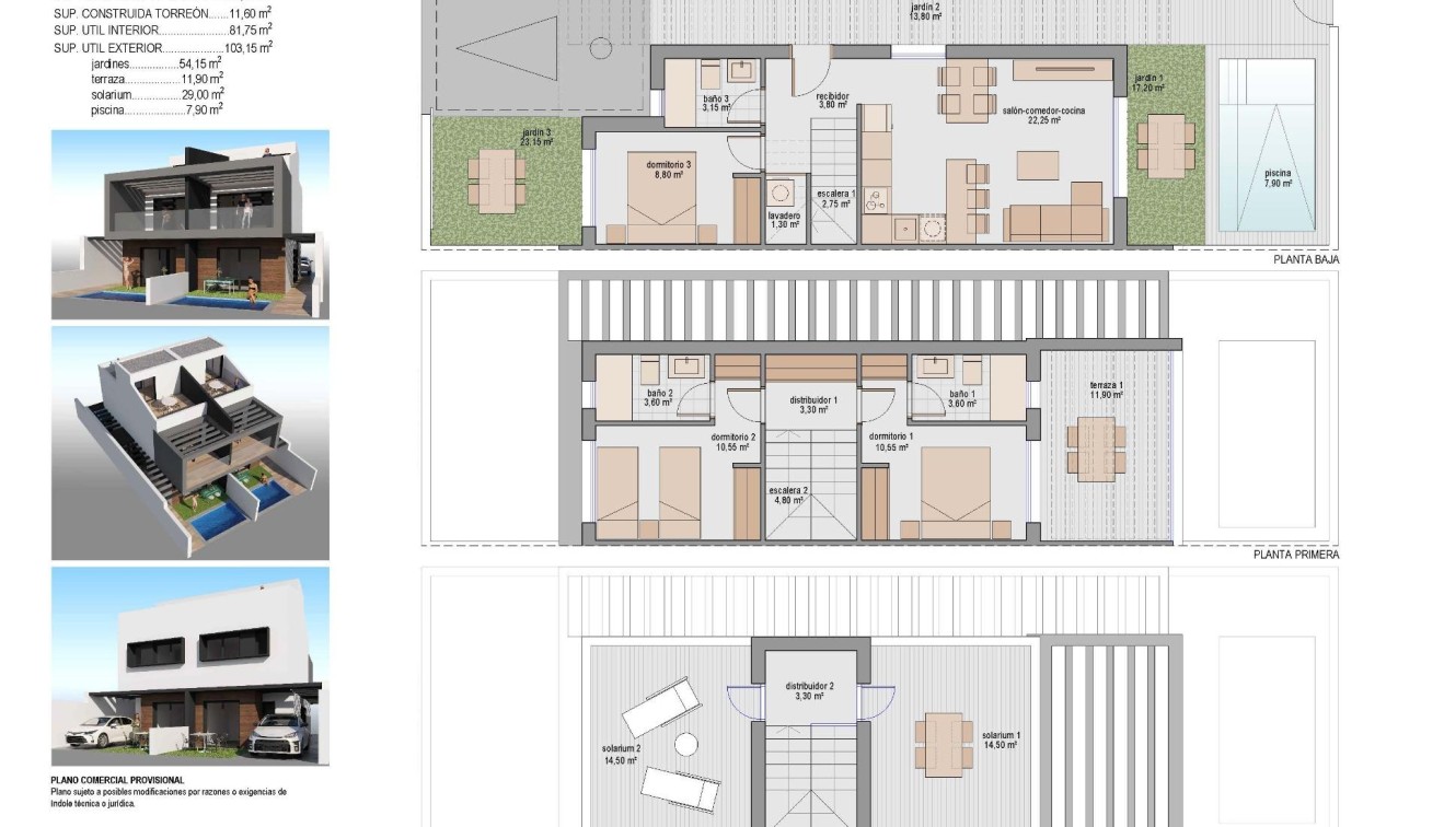 Nybygg - Villa - San Javier - Santiago de la Ribera