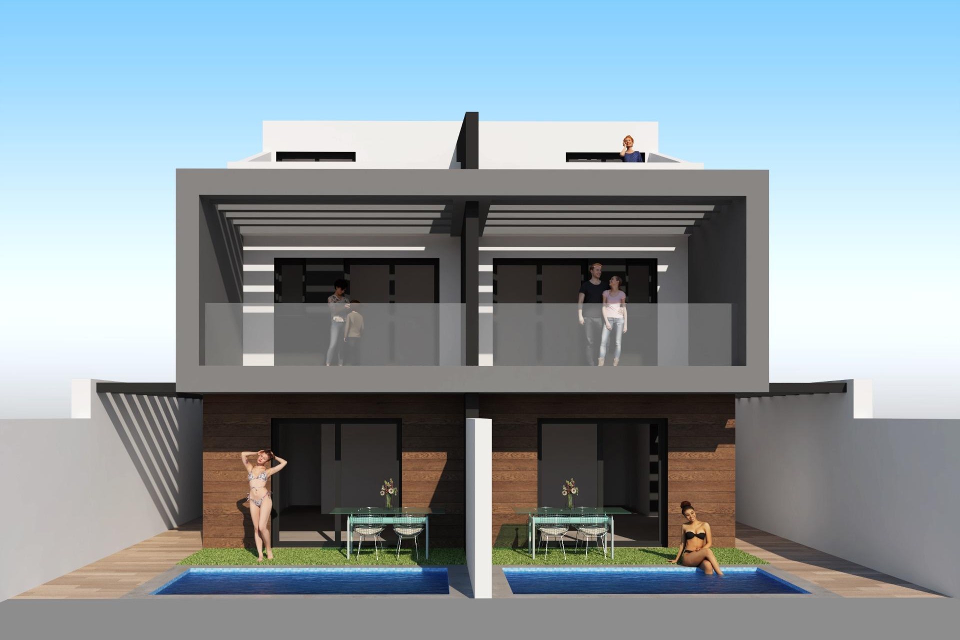 Nybygg - Villa - San Javier - Santiago de la Ribera