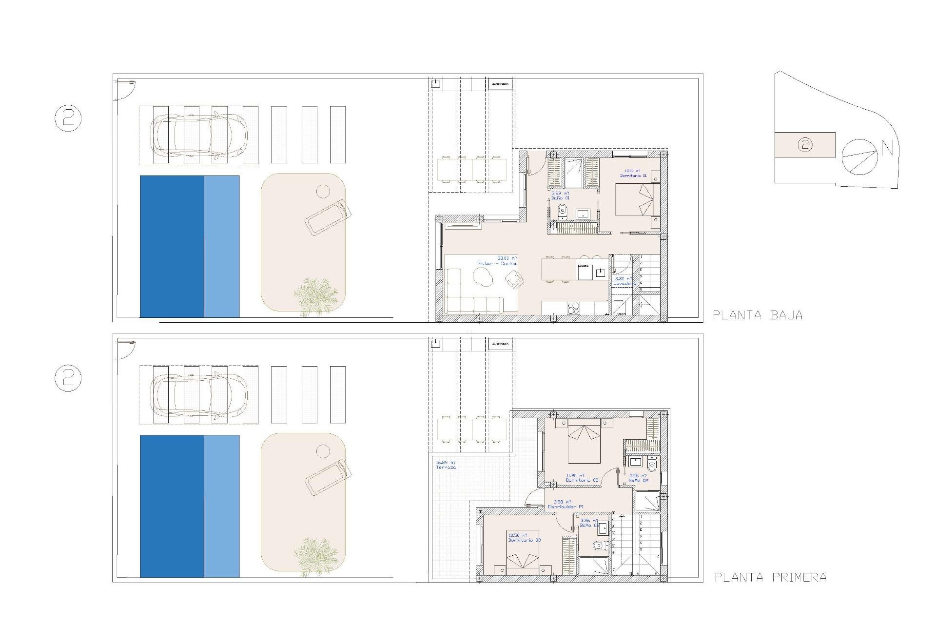 Nybygg - Villa - San Pedro del Pinatar - Centro