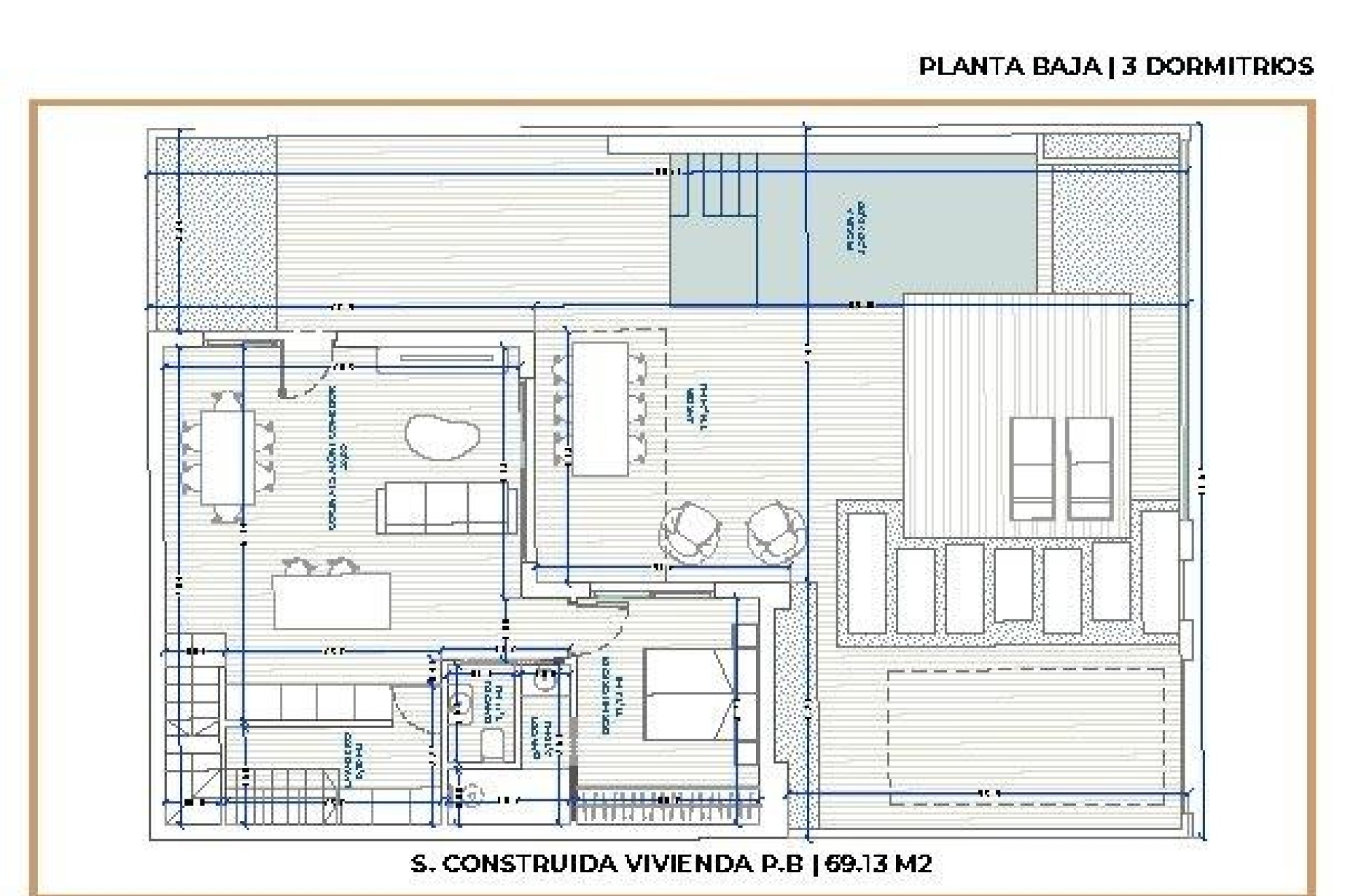 Nybygg - Villa - Torre Pacheco - Roldán