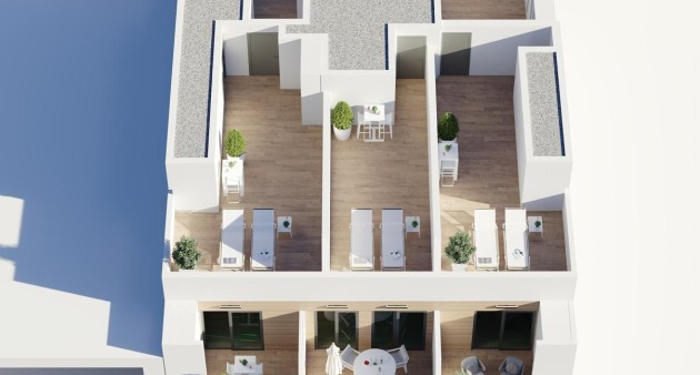 Toppleilighet - Nybygg - Torrevieja - Centro