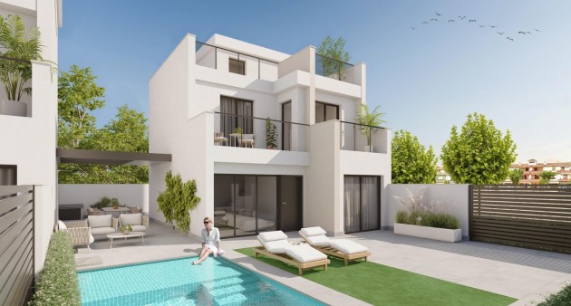 Villa - New Build - Los Alcázares - Playa la Atascadera