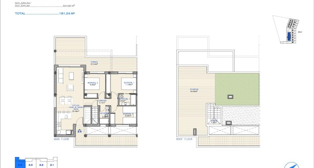 Nueva construcción  - Ático - Los Alcázares - Serena Golf