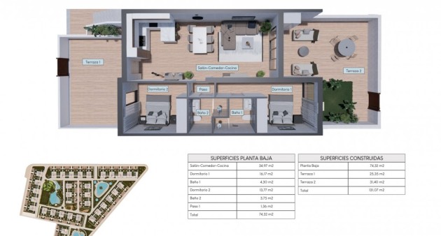 Nouvelle construction - Bungalow - Torrevieja - Los Balcones